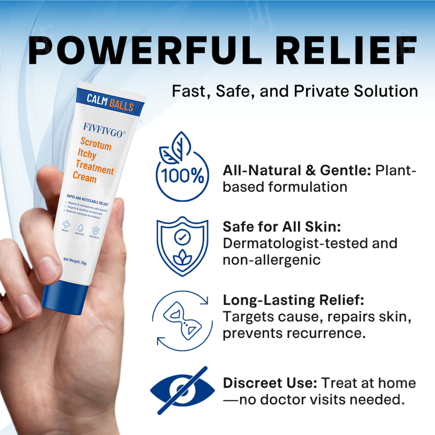 Scrotum Itchy Treatment Cream PRO