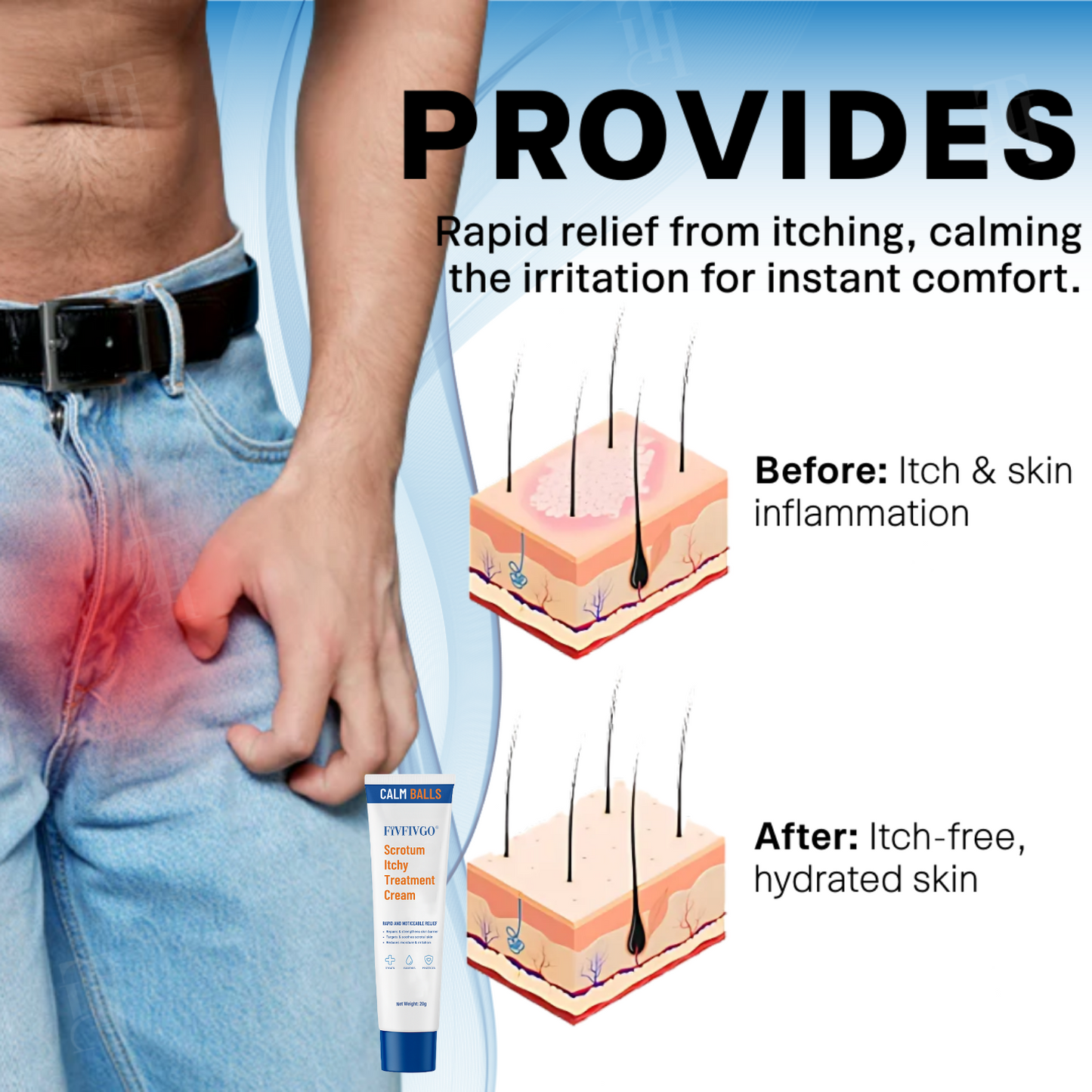 Scrotum Itchy Treatment Cream PRO